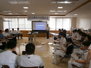 後輩、松前に！