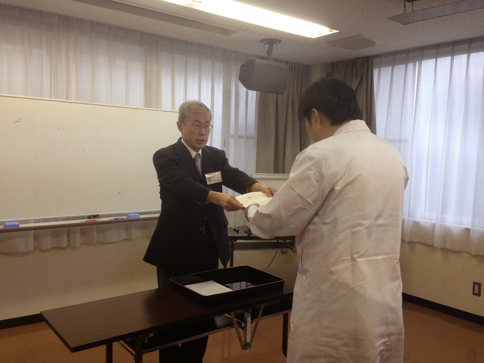 同じ研修病院出身の後輩の頑張り　東京城東病院